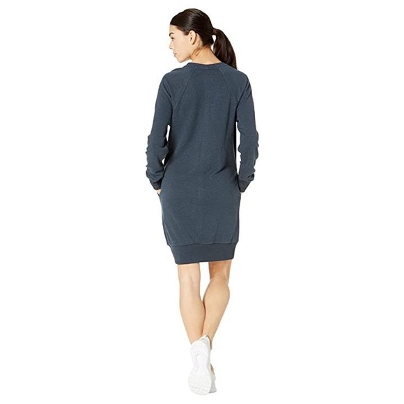 Prana Cozy Up Terry Dress - Nautical Heather - Picture 2 of 6